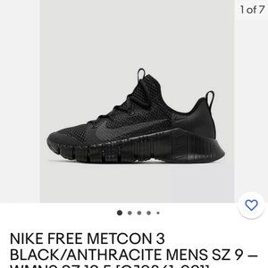 Nike Metcons BLACK